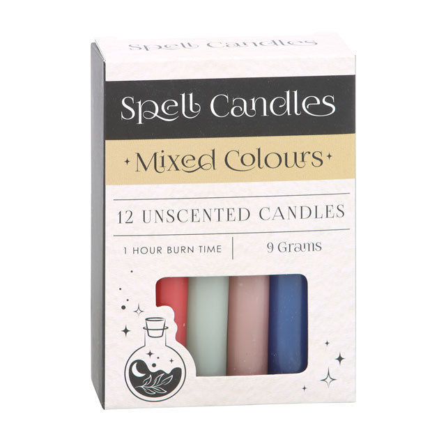 Set of 48 Spell Candle Packs in Display