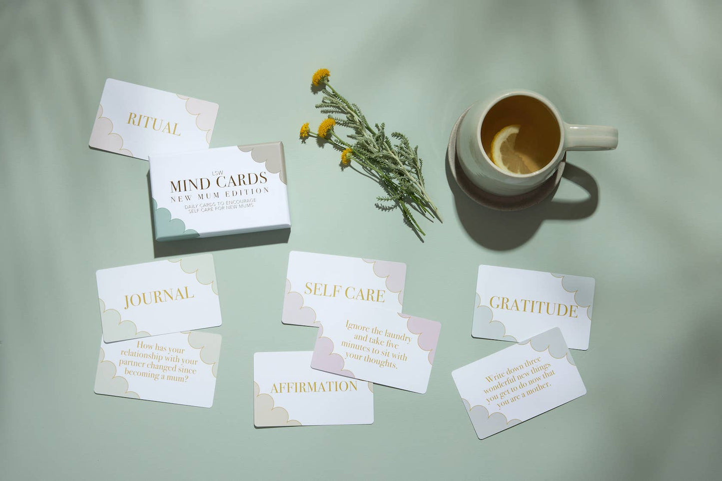 Mind Cards: New Mum Edition - Self care gift for new moms