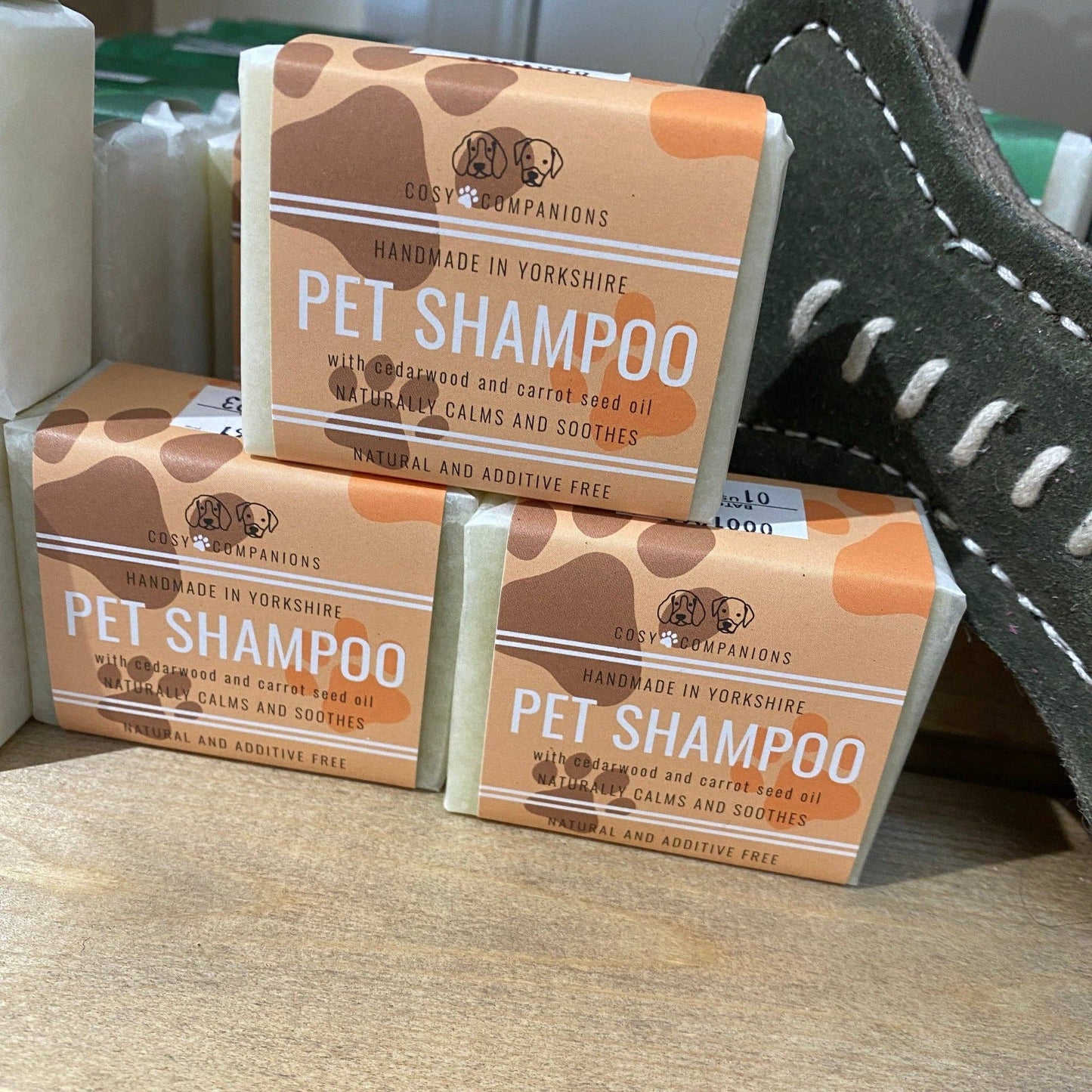 Natural Pet Shampoo Bar in Two Fragrances - Cosy Companions