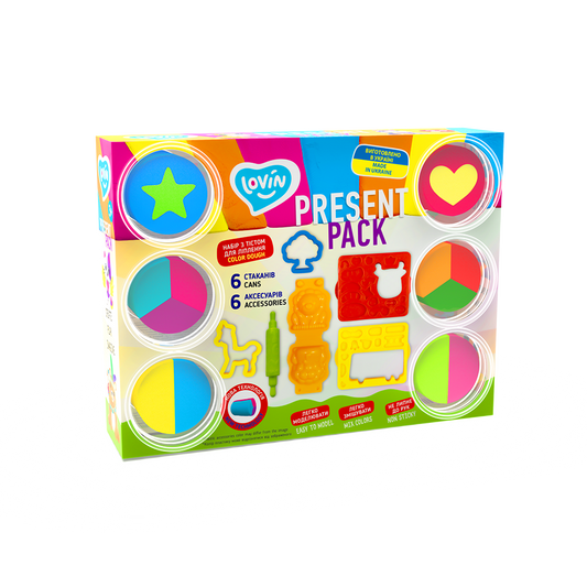 Present Pack ТМ Lovin Modeling Set with Play Dough