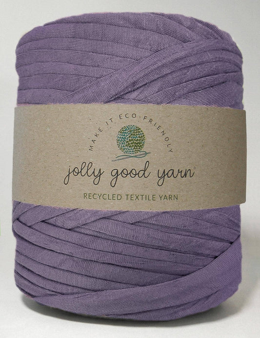 Glossy muted grape purple t-shirt yarn (100-120m)