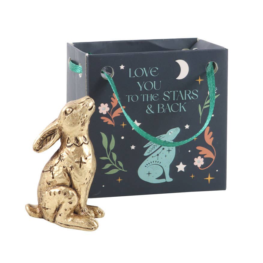 Mini Lucky Hares with Bag in Display