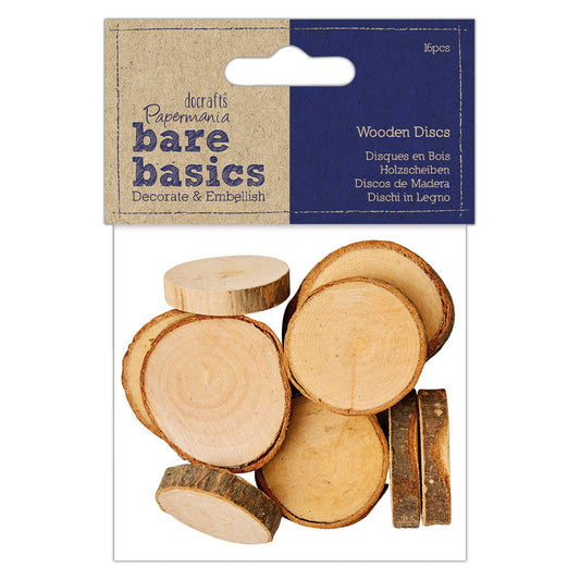 Bare Basics - Wooden Discs (16pcs)