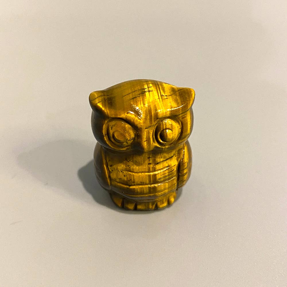 Gemstone Owl, 2.5x1.5x1cm