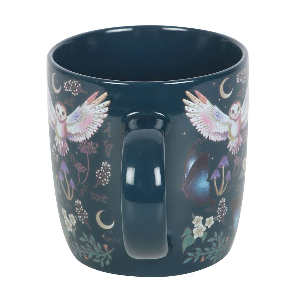 Night Flight Owl Print Mug