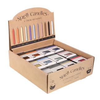 Set of 48 Spell Candle Packs in Display