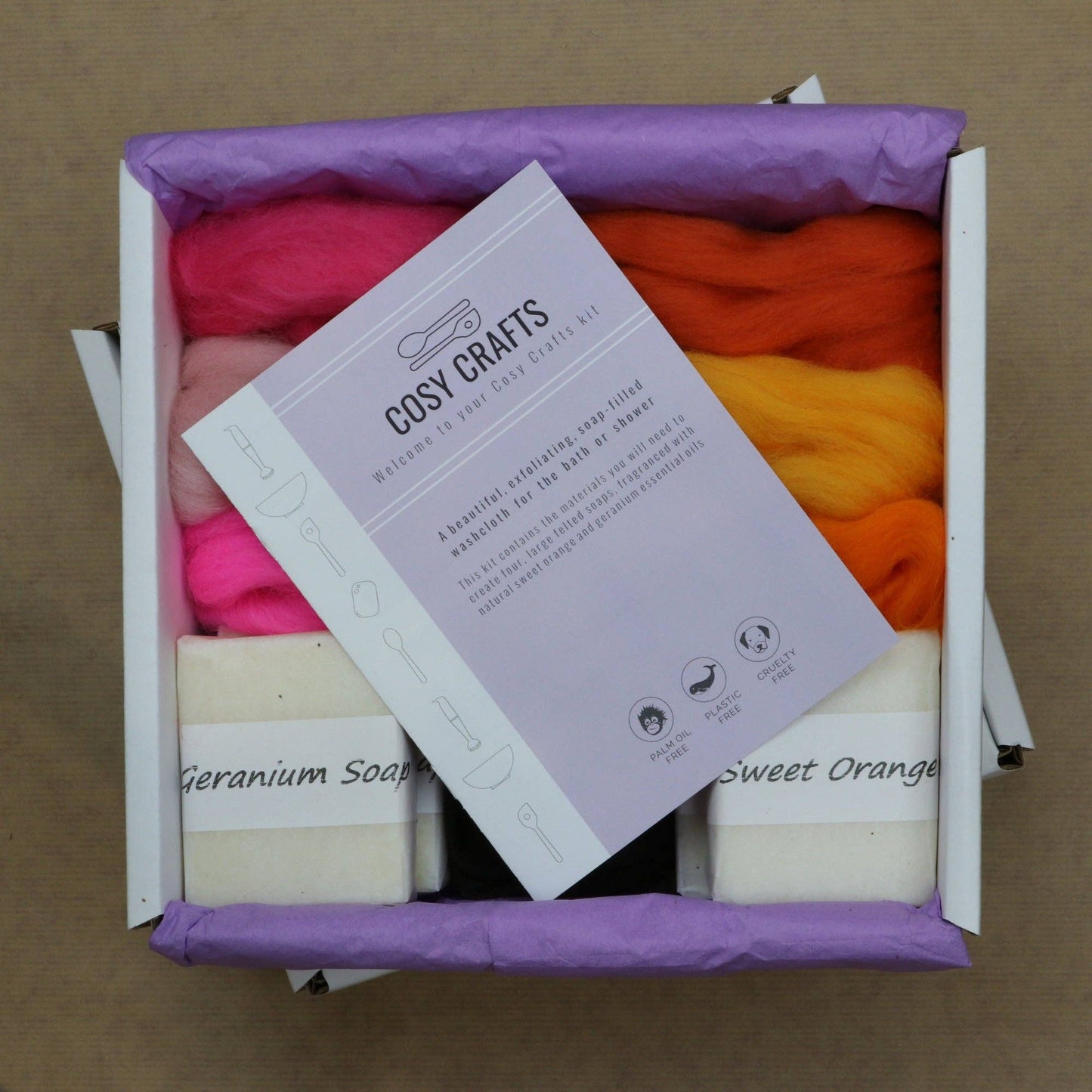 Make Your Own Felted Soaps - A Cosy Crafts Kit