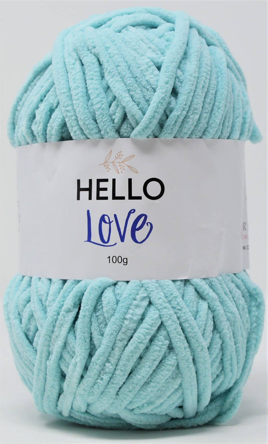 Hello Love Blanket Plush Yarn 100g