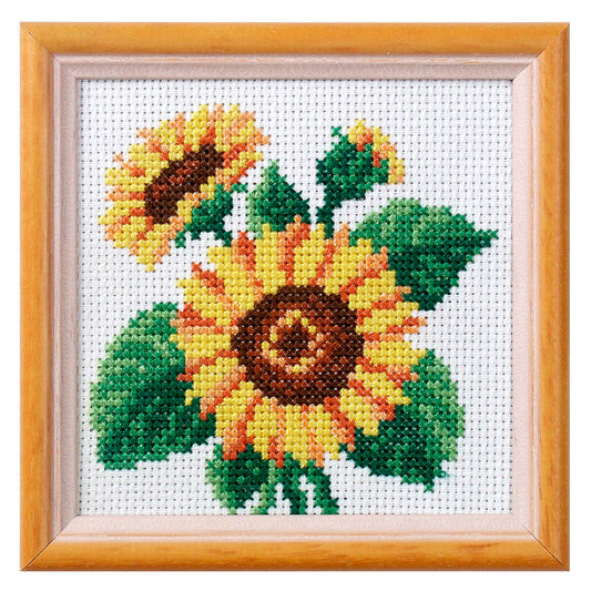 Cross Stitch Kit: Sunflower