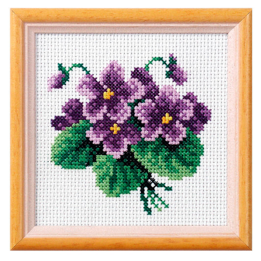 Cross Stitch Kit: Viola