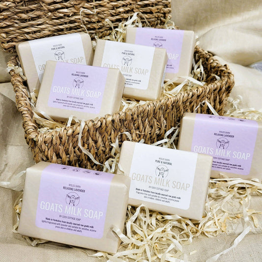 Goats Milk Soap by Cosy Cottage for babies, children and adults