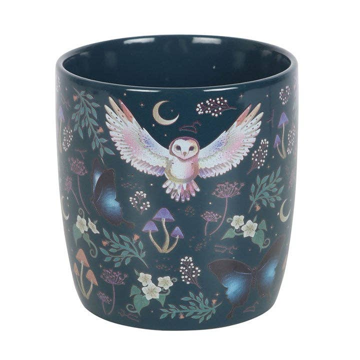 Night Flight Owl Print Mug