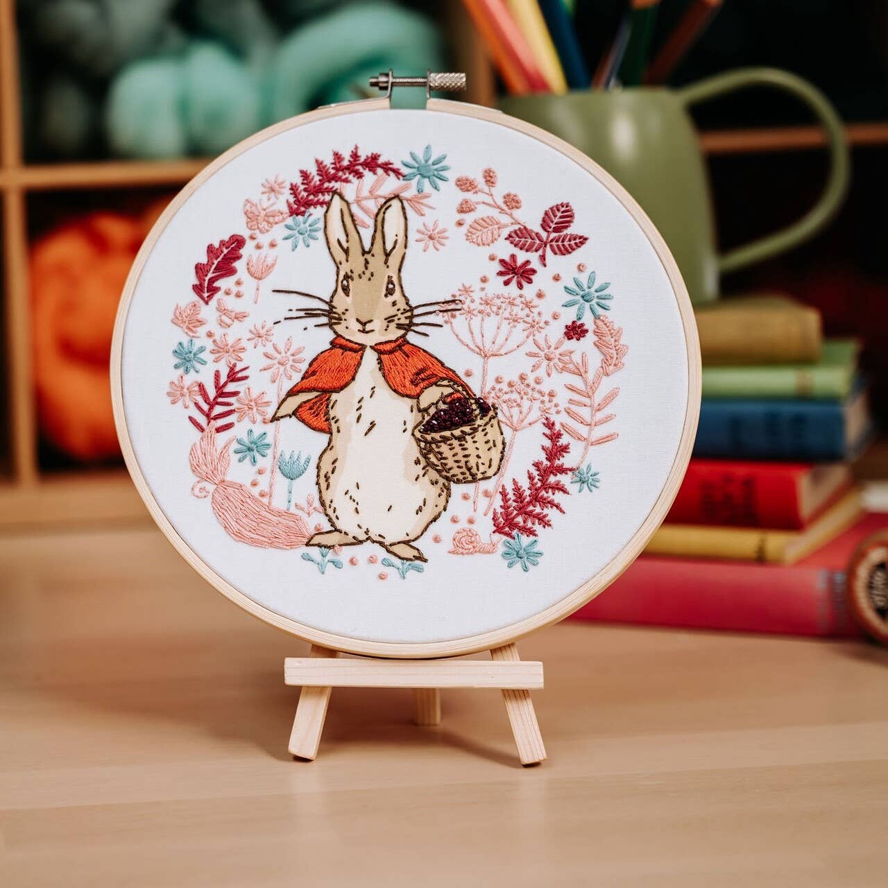 Beatrix Potter - Flopsy goes Blackberry Picking Embroidery