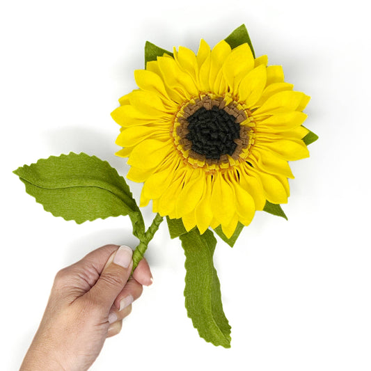 Felt Sunflower Flower Craft Kit