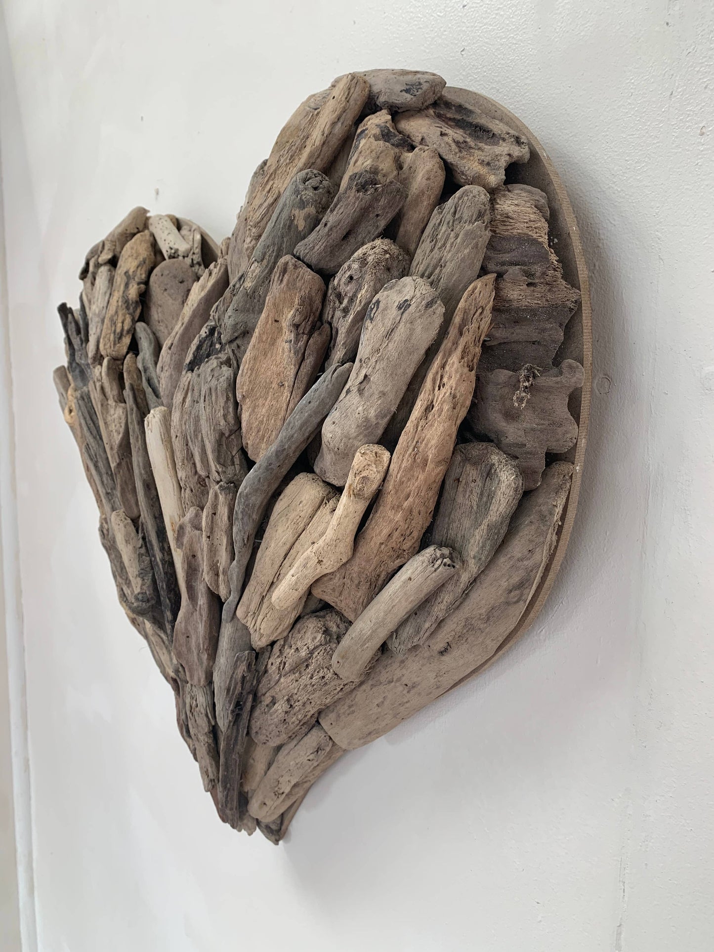 Driftwood heart Wall plaque / Wall art- various sizes